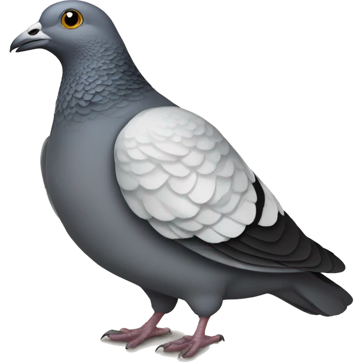 pigeon wearing shakespearean clothes emoji