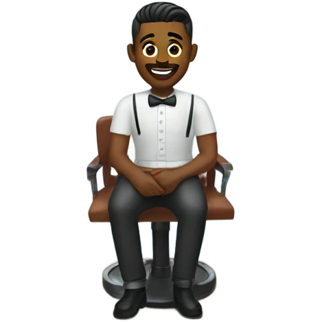 barber by the river emoji