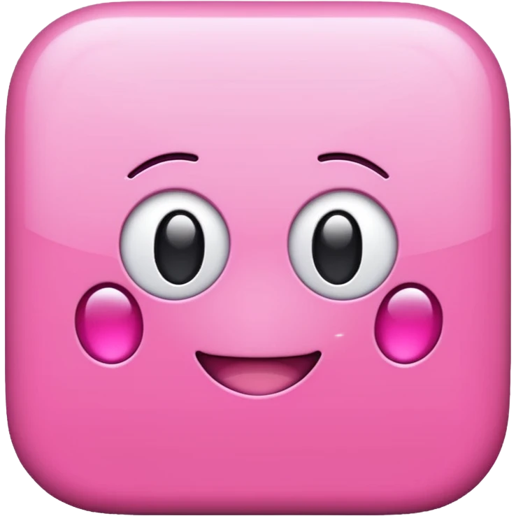 pink iphone emoji
