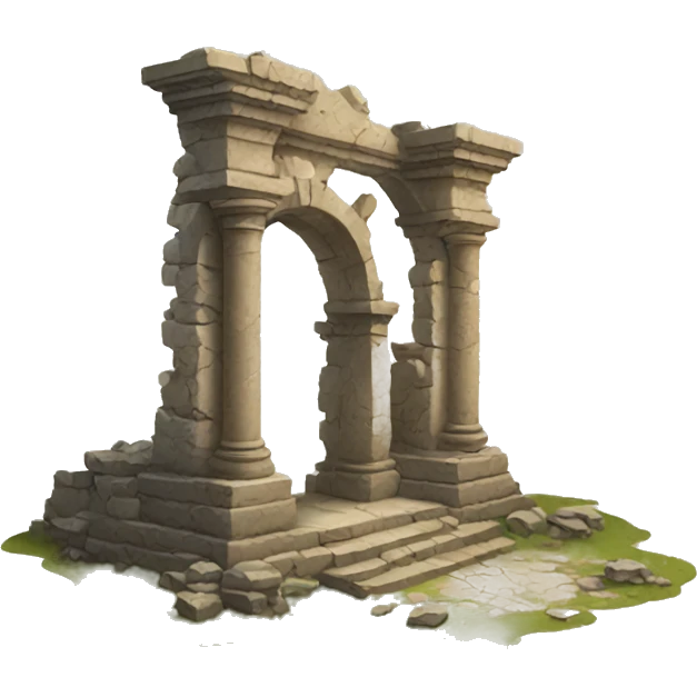 ruins emoji