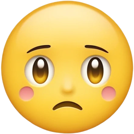sad eyes emoji with with striaght face kinda but make it sad and little kawiii emoji