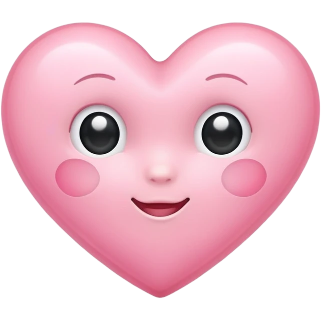 baby pink heart emoji