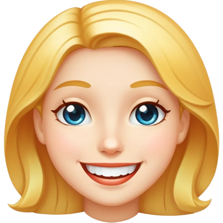 charming face with a sparkle smile emoji