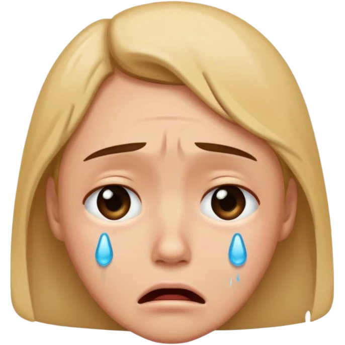 Cry emoji