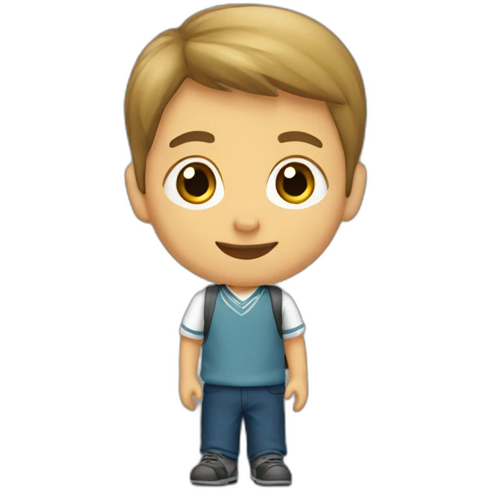 NIÑO ESCUELA emoji