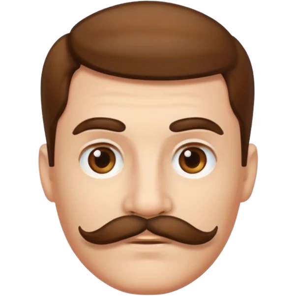 mustache emoji emoji
