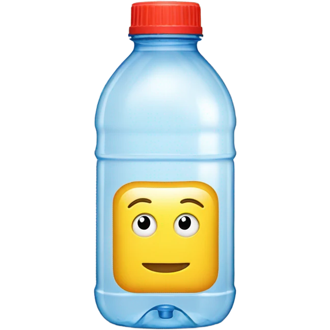 Bottle of water emoji