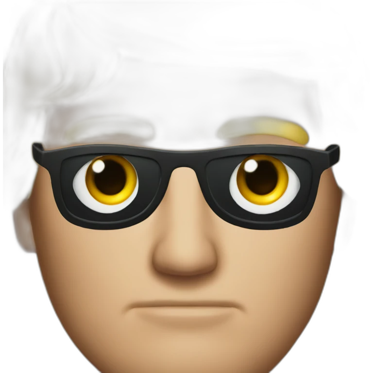 Trump with an eye patch emoji