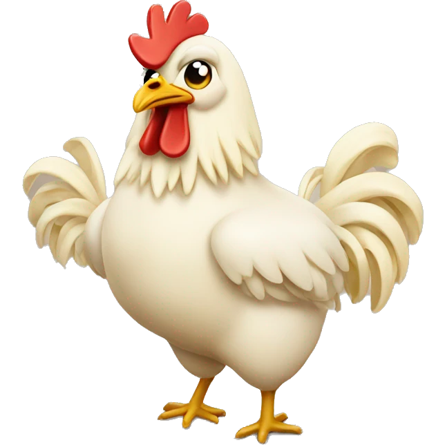 chicken alfredo  emoji