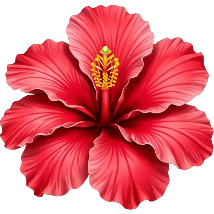 Hibiscus  emoji