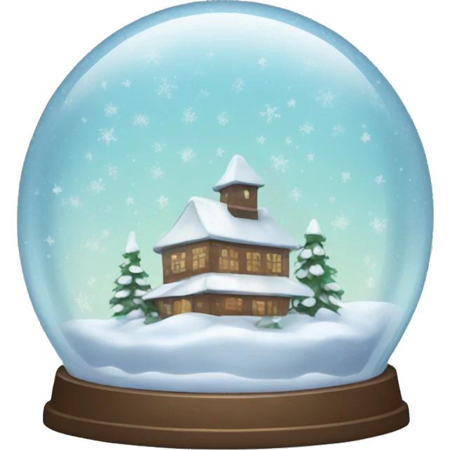 Snow globe emoji