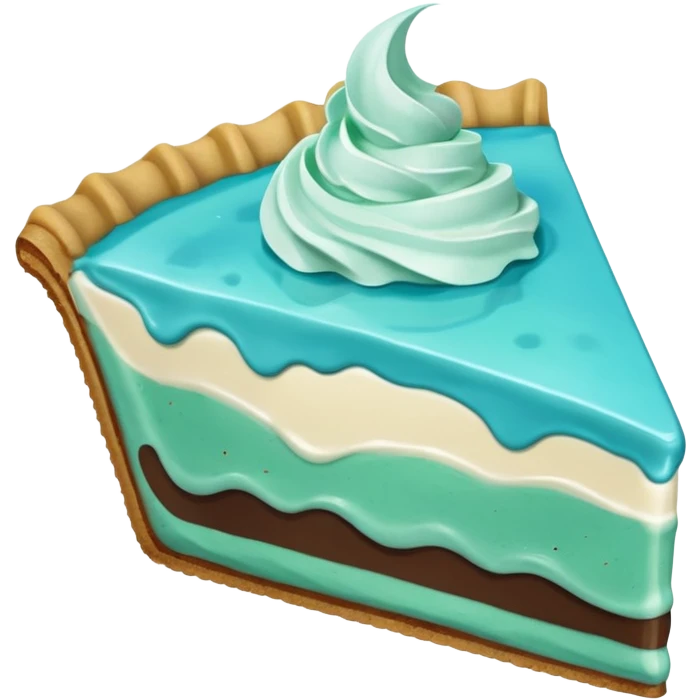 a slice of baja blast pie emoji