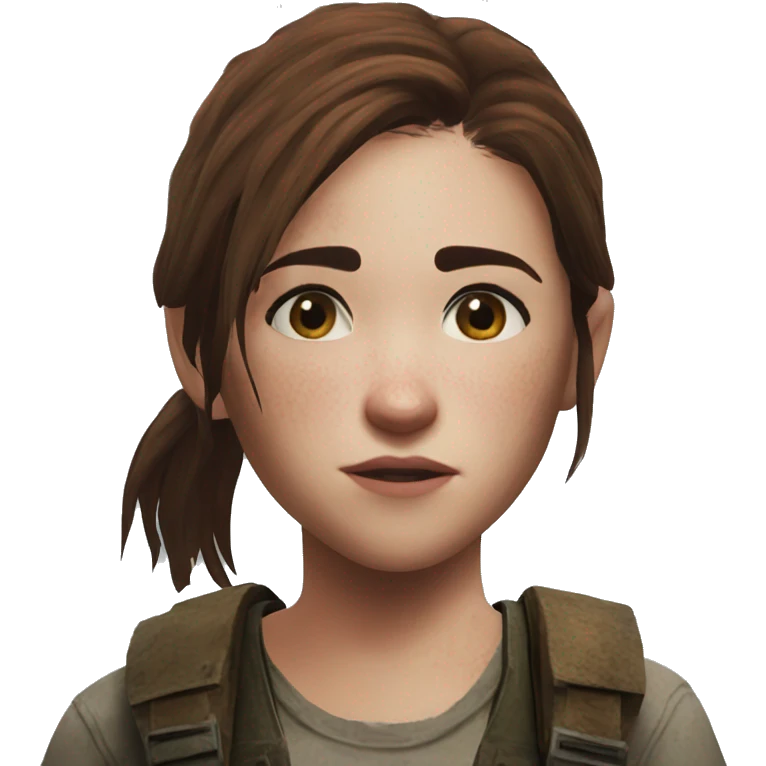 Ellie the last of us Little bit dezoom emoji