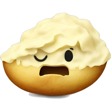 mashed potato emoji