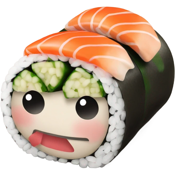 California roll sushi emoji emoji