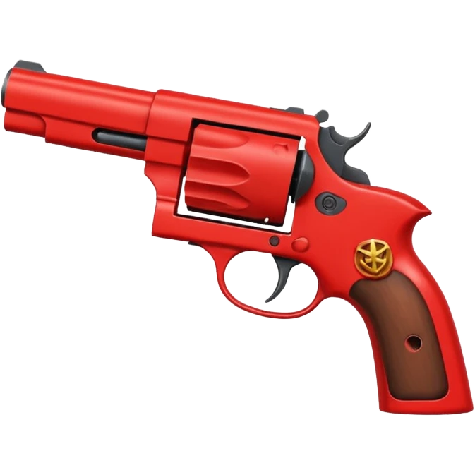 Un diablo con una pistola emoji