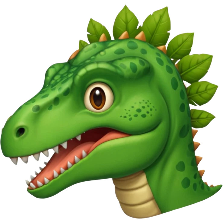 Hágame un dinosaurio piernas humanas y cabeza de hongo emoji