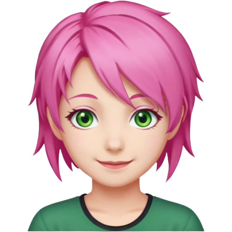 Mitsuri Kanroji, ultra détaillé, sourire narquois, mitsuri Kanroji hairstyle  emoji