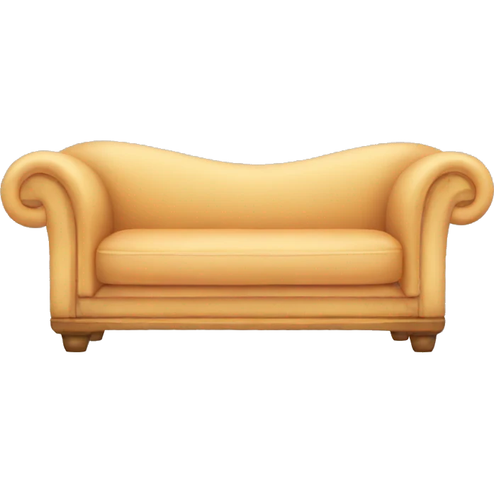 Aesthetic couch emoji