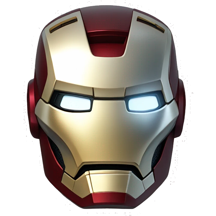 Iron Man qui mange l'haricot emoji