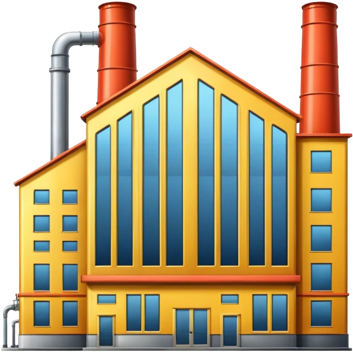 Alcohol factory building emoji