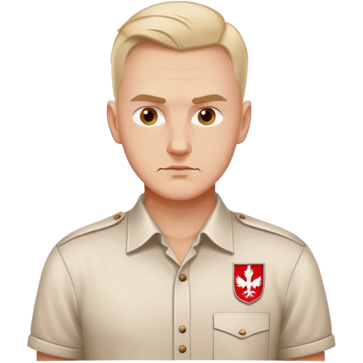 Man polish nationalist poland
 emoji