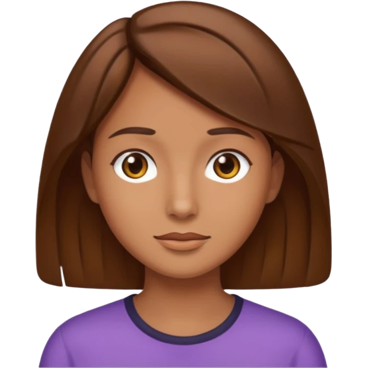 Make everyone have brown hair  emoji