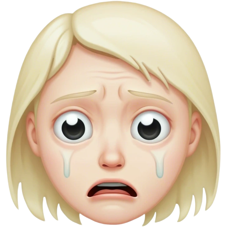 شخصیت گریان و ترسناک emoji