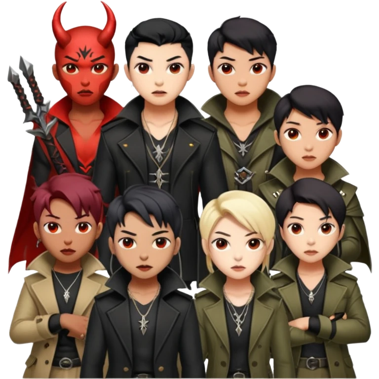 KPOP Demon Hunters emoji