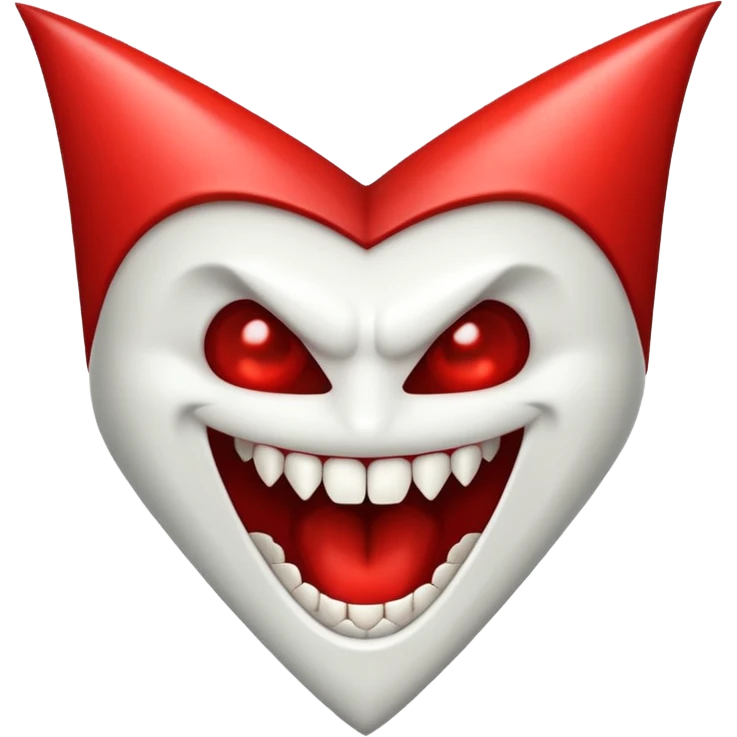 Vampire teeth  emoji