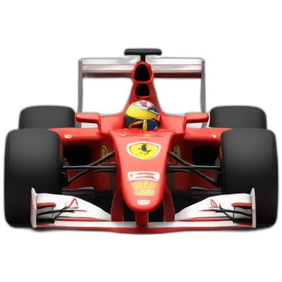 Ferrari f1 car emoji