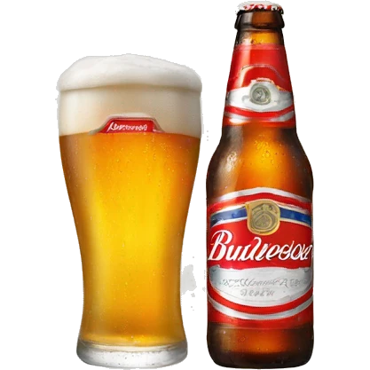 Cerveza Budweiser  emoji