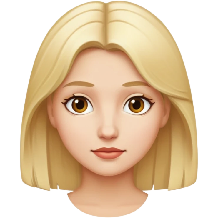 Maria blondes girl  emoji