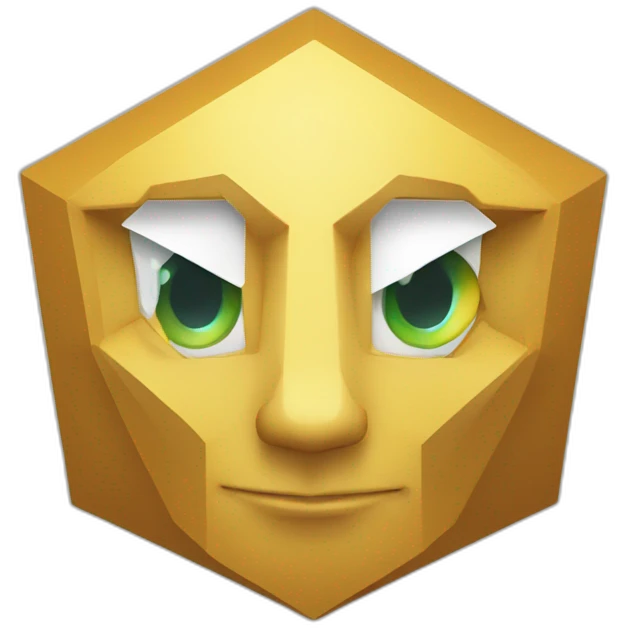 polygon crypto logo emoji