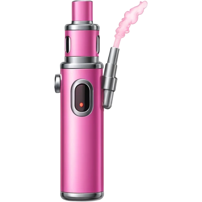 Pink vape emoji