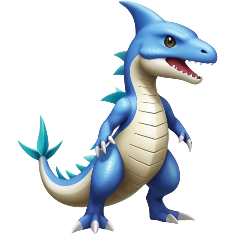 Shiny Koraidon-Latios-Marowak-Gabite-Fakémon-hybrid-creature (full body)  emoji