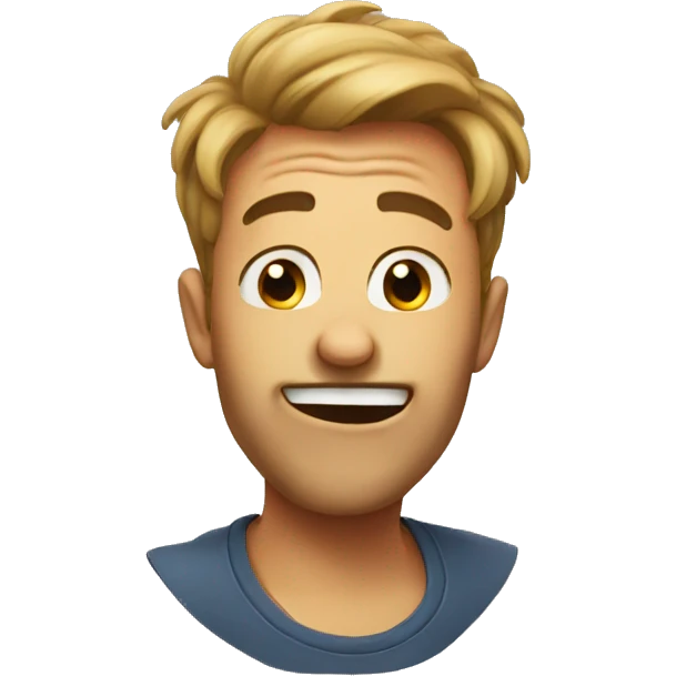 Silly face  emoji