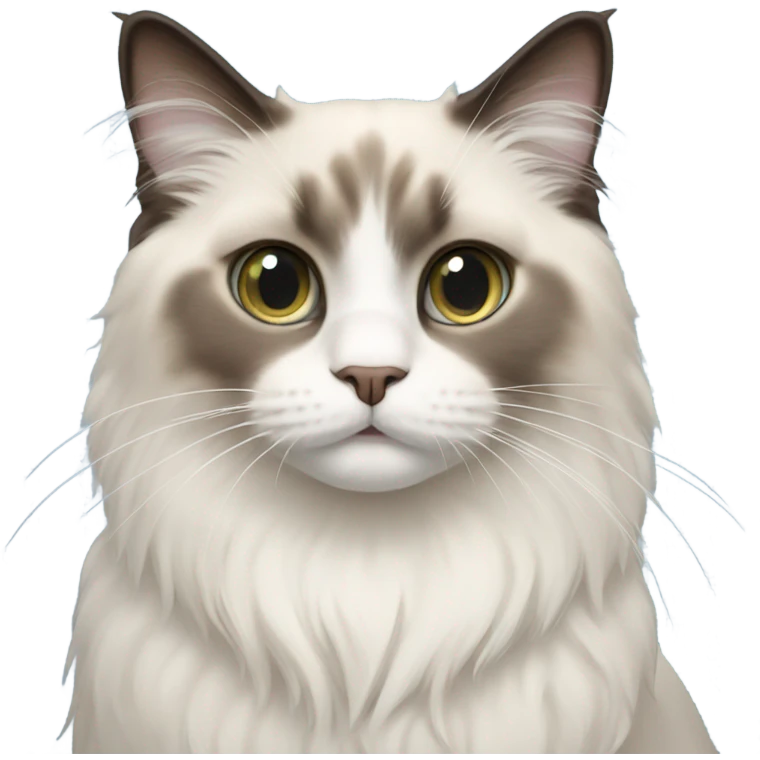 ragdoll cat  emoji
