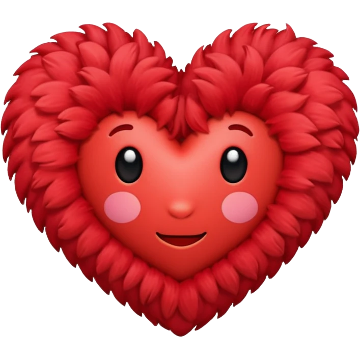 plush heart emoji