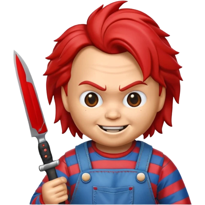 Un emojin de chuky emoji