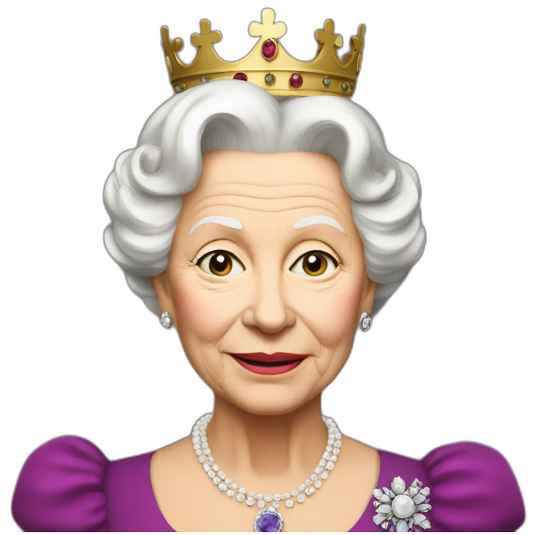 Queen Elisabeth emoji