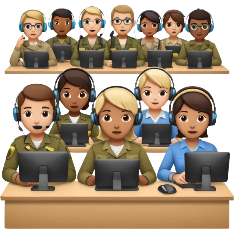 make a scamer call center emoji whit yt grenade hub emjoi emoji