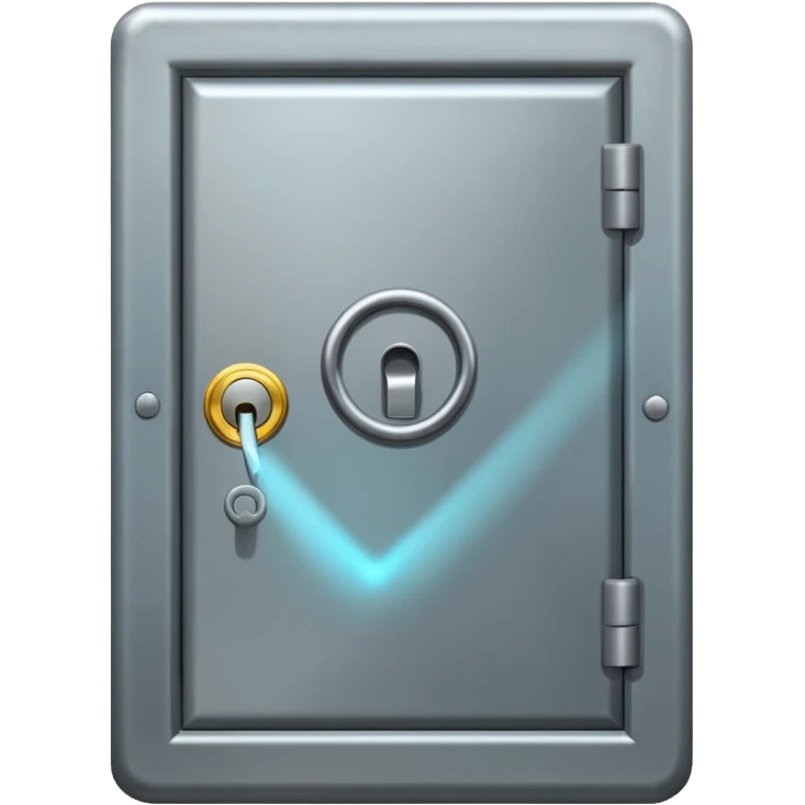 safe door is oppened  emoji