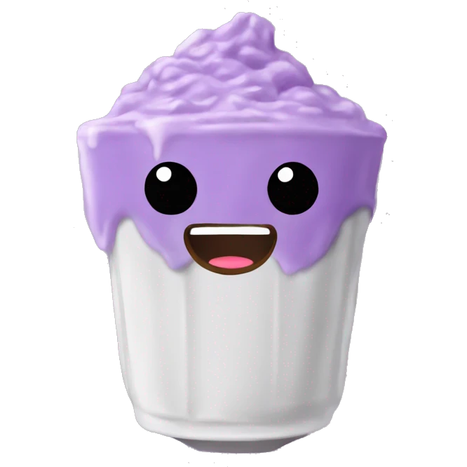 taro boba emoji