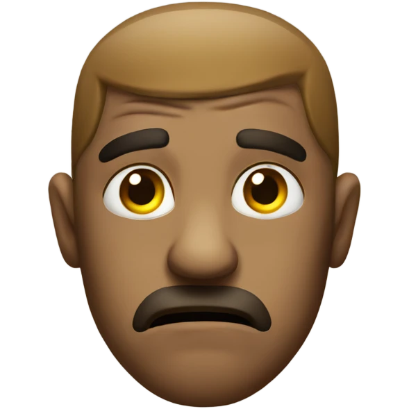 Disgusted emoji