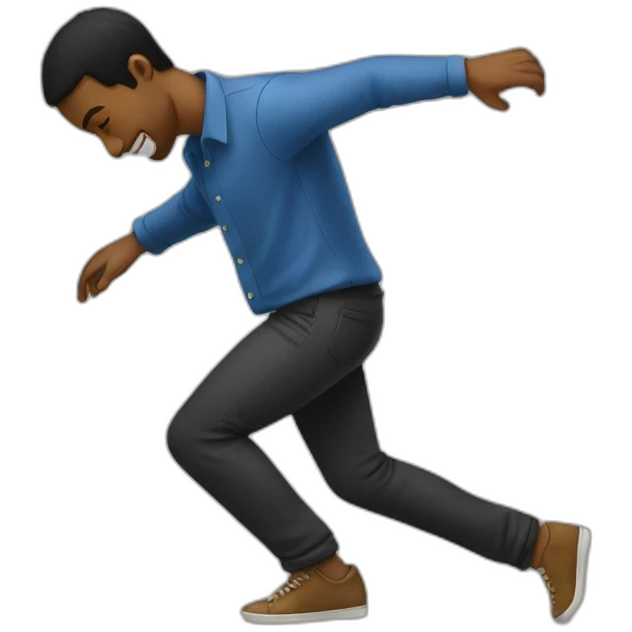 Man twerking emoji