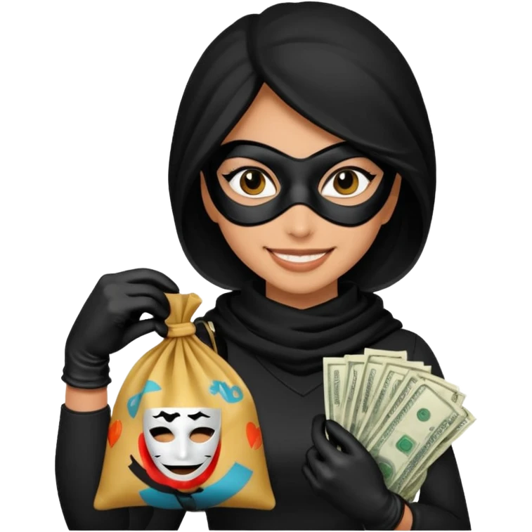 lady thief emoji