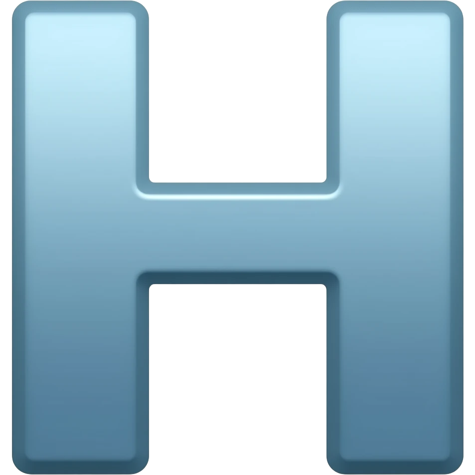 Letter H emoji