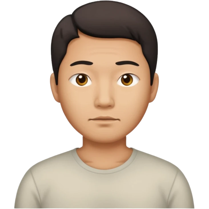 asian skinny fat man emoji