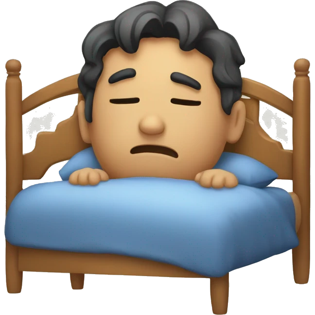 Sleepy emoji